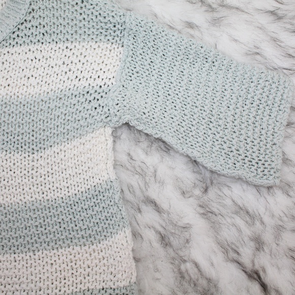 Free People Park Slope Striped Oversized Sweater - Picture 5 of 8